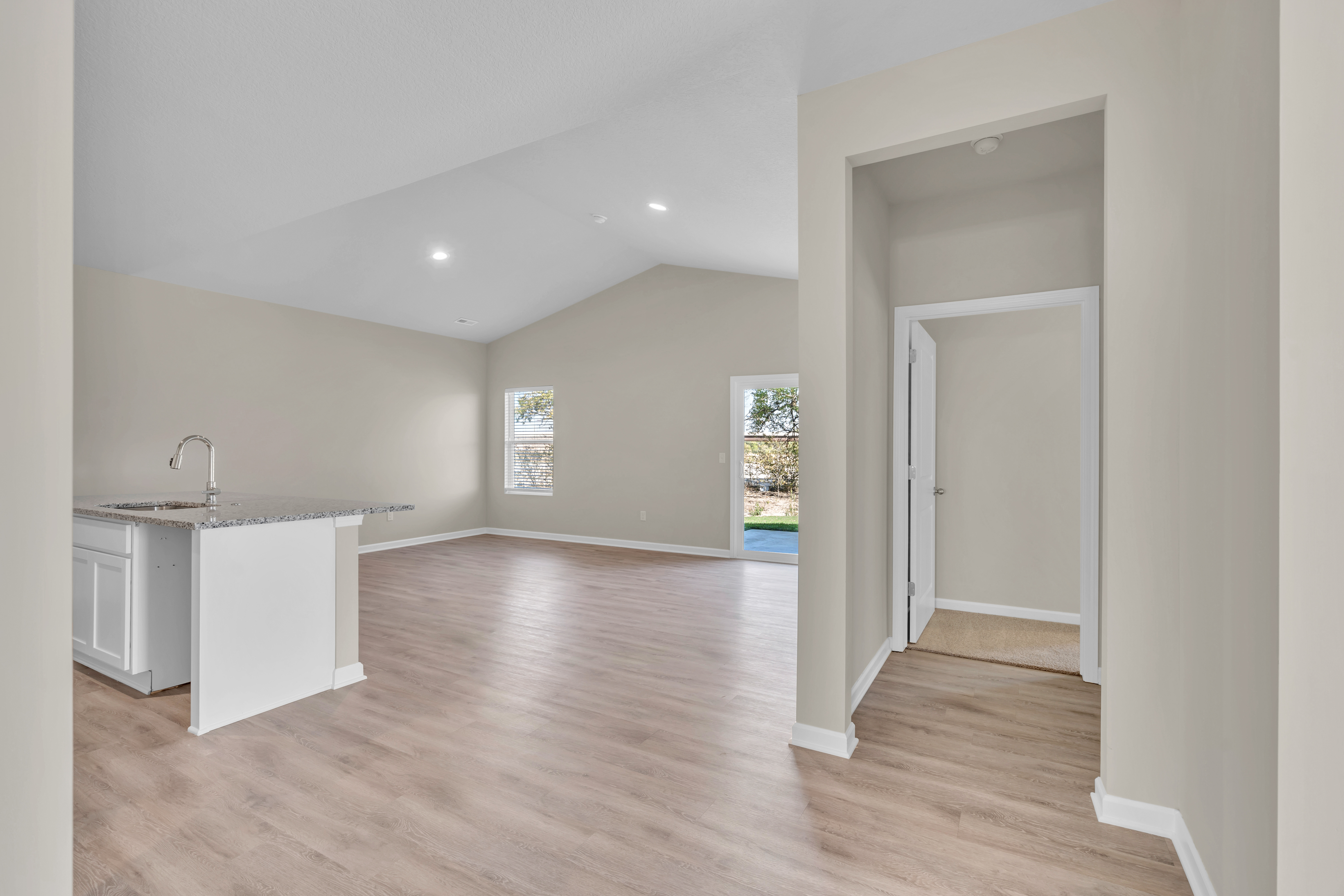 Franklin living room Liberty Communities